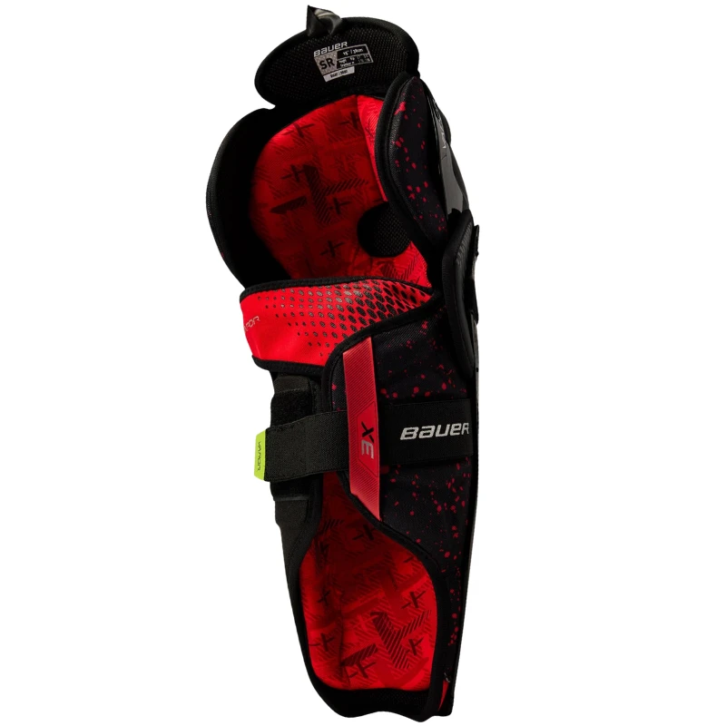 Bauer Vapor 3X Hockey Shin Guards - Intermediate (2022) - Image 2