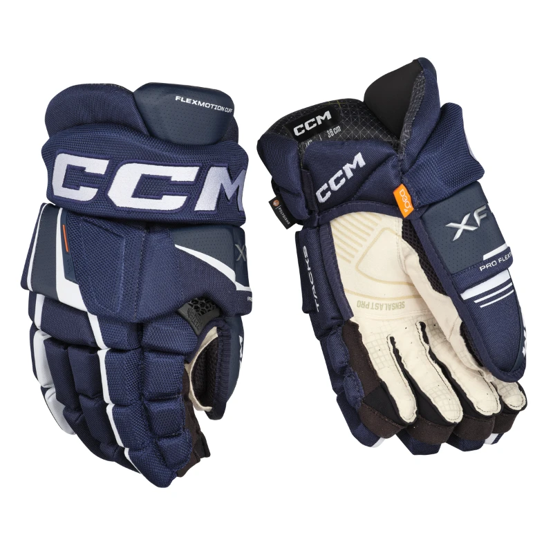 CCM Tacks XF Pro Hockey Gloves - Senior - Image 9