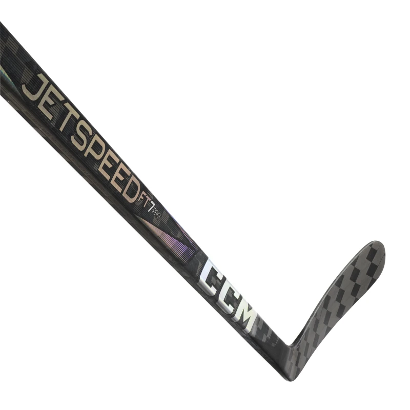 CCM JetSpeed FT7 Pro Hockey Stick - Chrome - Intermediate (2024) - Image 2