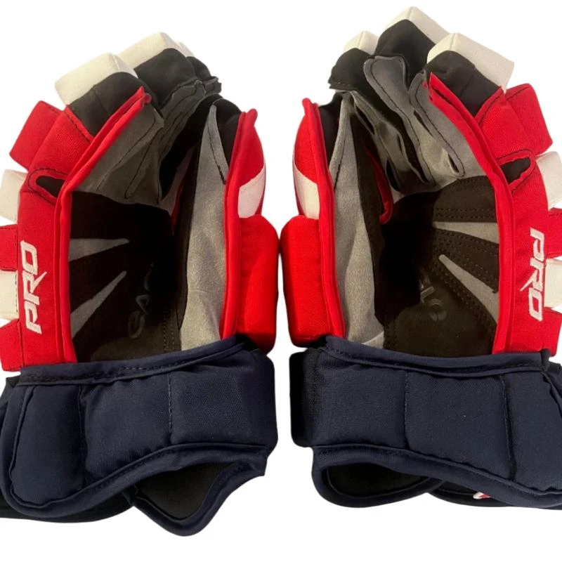 Eagle Aero Red/White/Blue USA Custom Gloves - Senior - Image 3