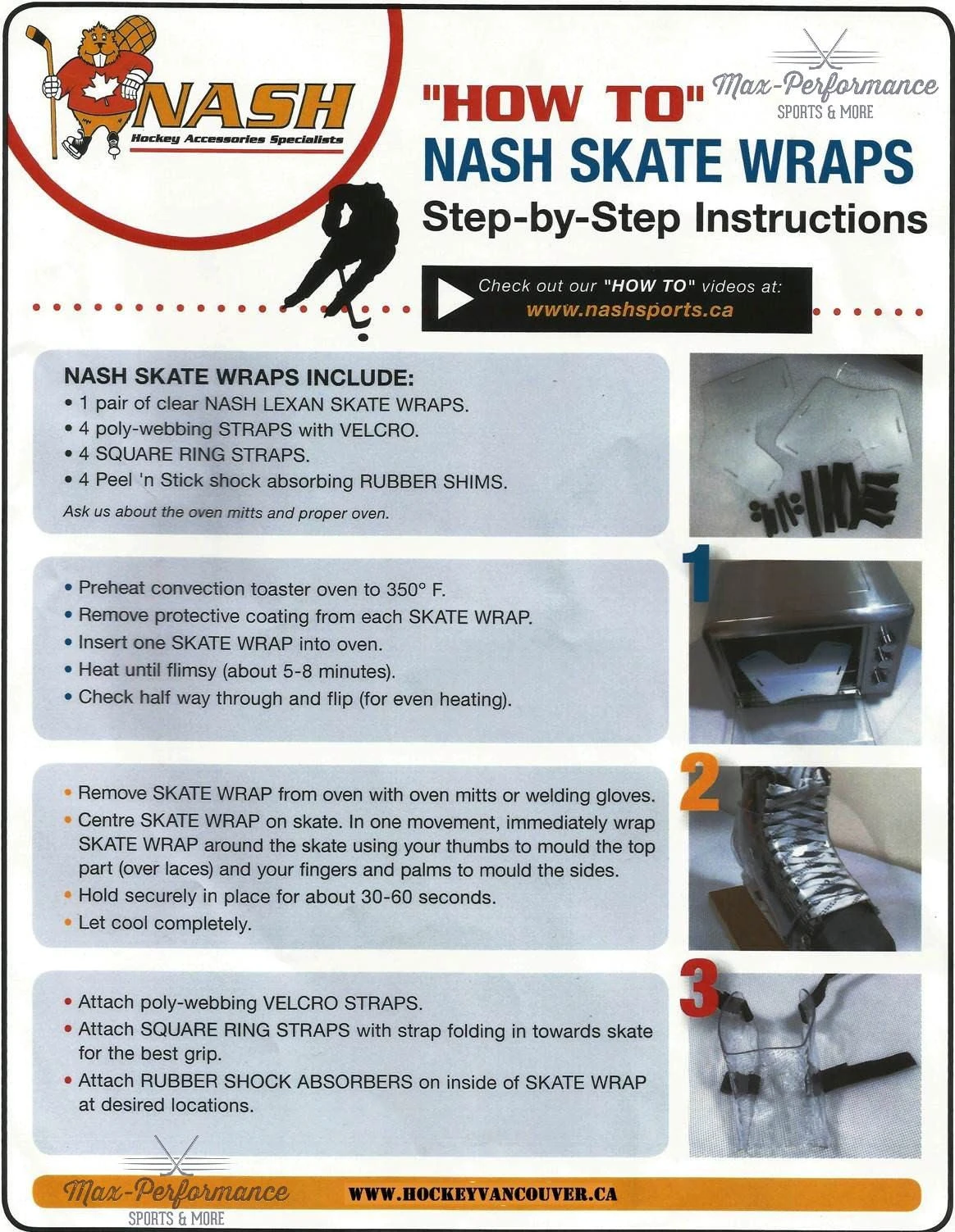Nash Hockey Custom Skate Wraps - Image 2
