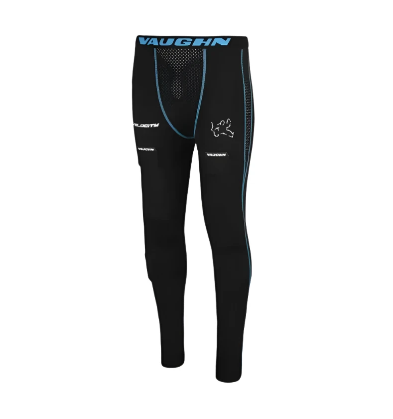 Vaughn Velocity V10 Padded Goalie Compression Pants - Senior