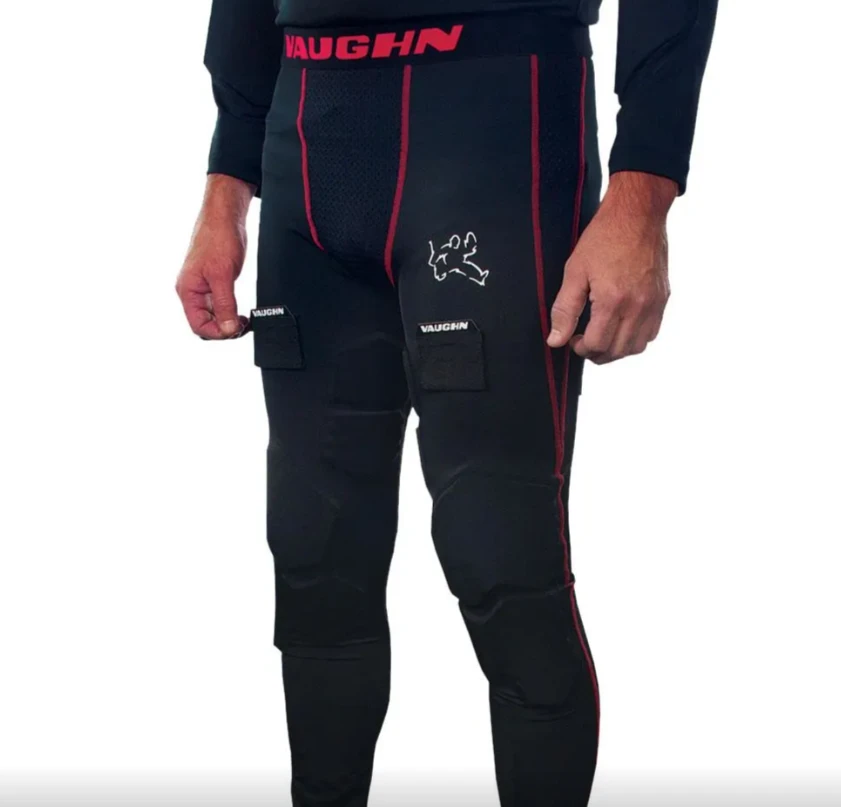 Vaughn Velocity VX1 Padded Goalie Compression Pants - Senior