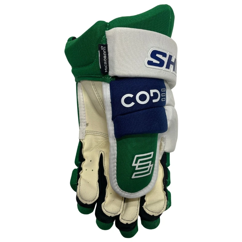 Sherwood Code Encrypt Pro Hockey Gloves - CAR WHALE - Senior - Image 2