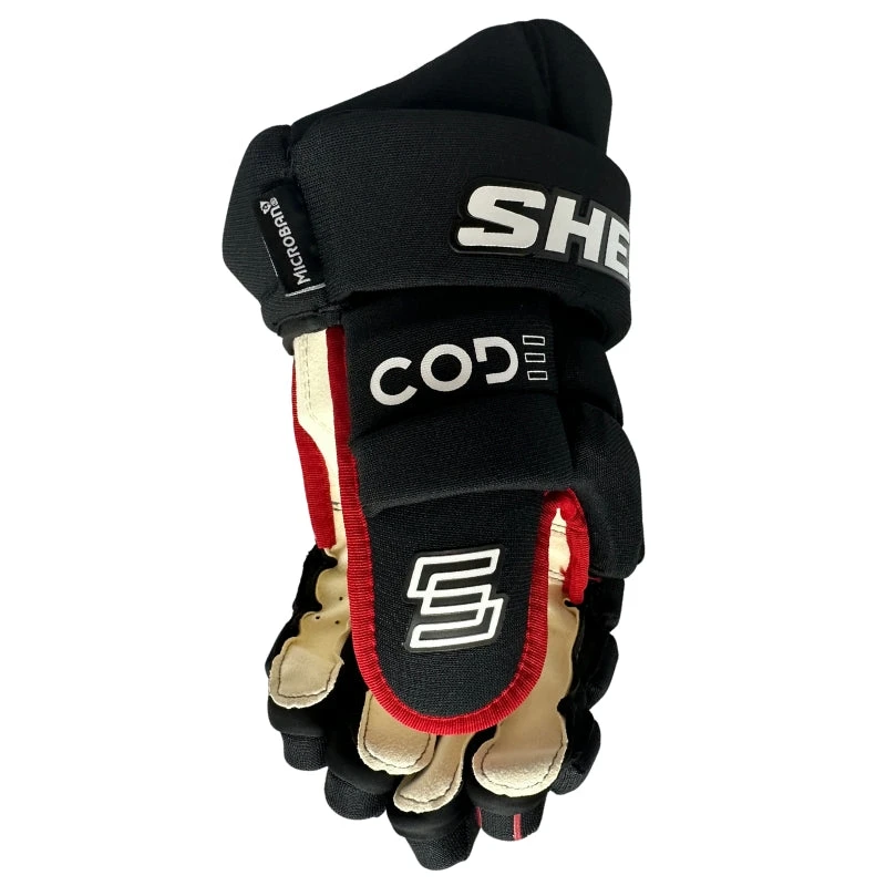 Sherwood Code Encrypt Pro Hockey Gloves - CHI OFF - Senior - Image 2