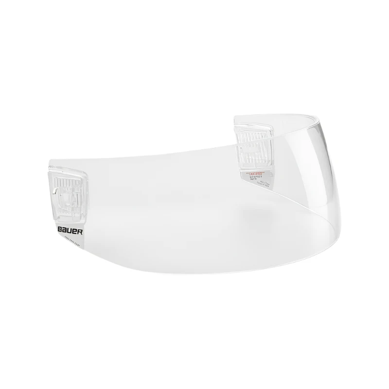 Bauer Pro-Clip Straight Clear Hockey Visor