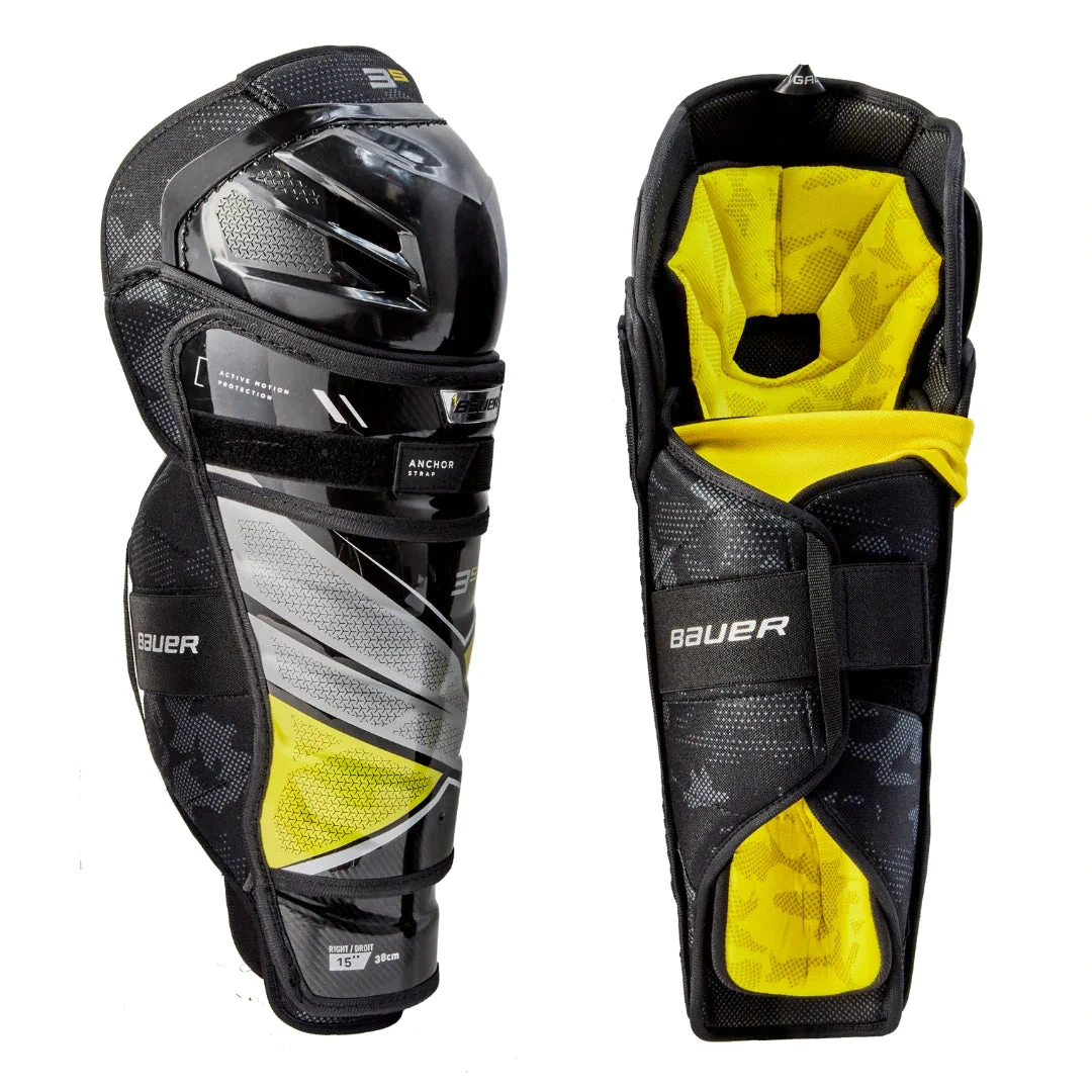 Bauer Supreme 3S Hockey Shin Guard - Intermediate (2021)