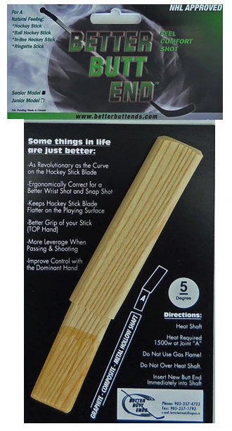 Better Butt End Hockey Stick Plug - Image 3