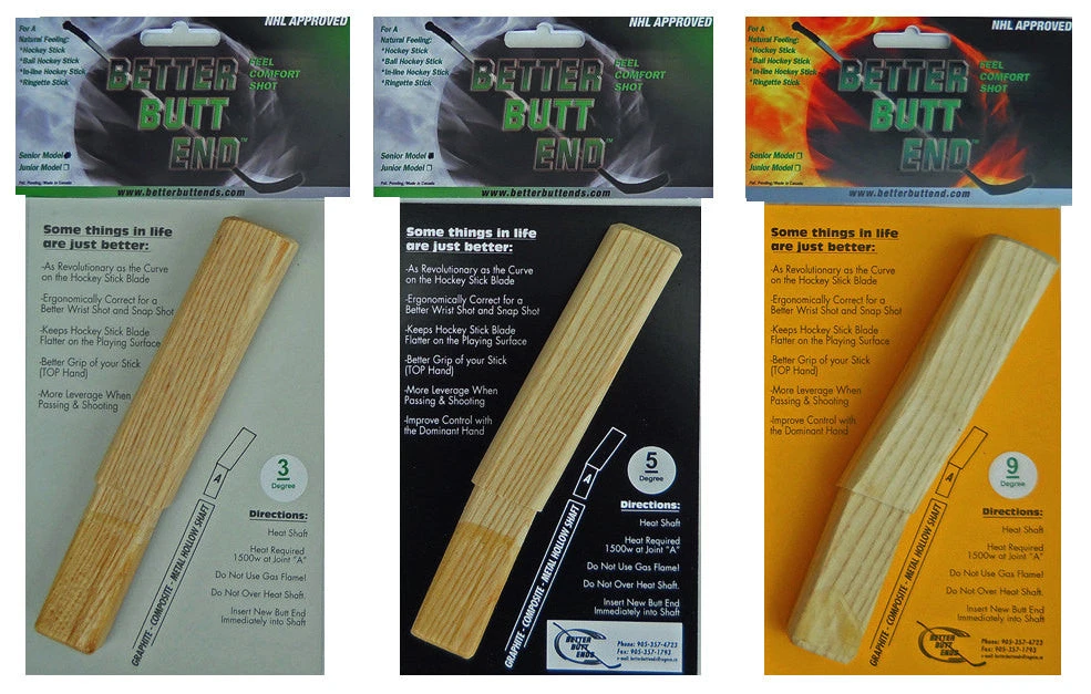 Better Butt End Hockey Stick Plug