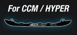BlackEdge CCM Hyperglide Black Steel Skate Runners