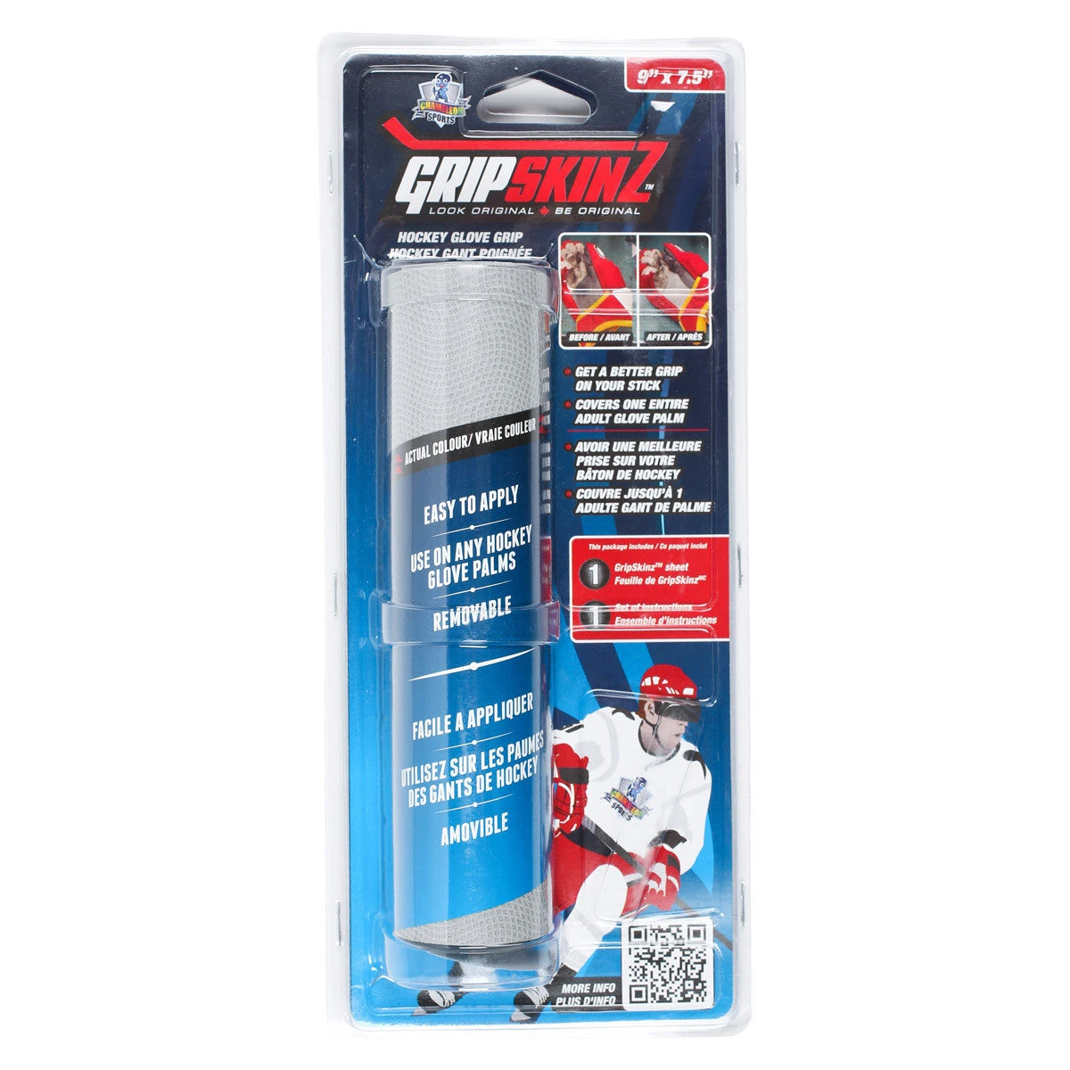 GripSkinz Sure-Grip Hockey Glove Palm Repair