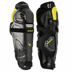 Bauer Supreme Mach Hockey Shin Guards - Junior (2023)