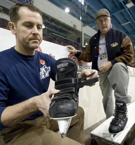 Option B Velcro Hockey Skate Straps - Lace Style - Image 4