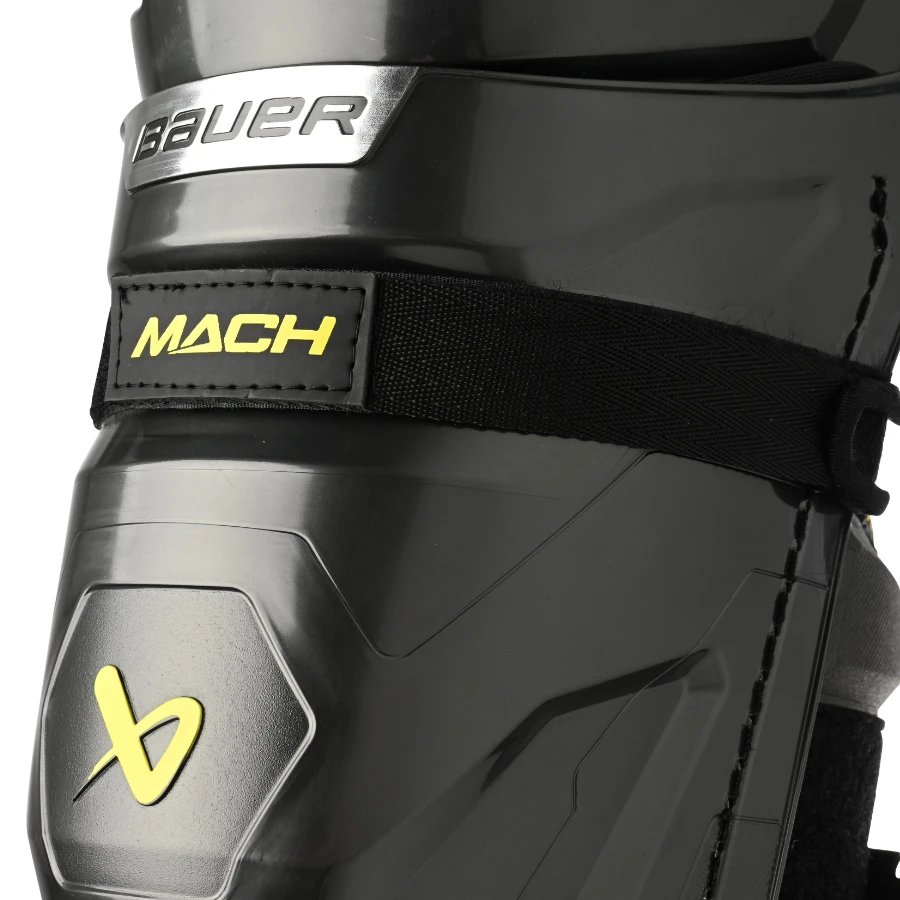 Bauer Supreme Mach Hockey Shin Guards - Senior (2023) - Image 2